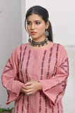 2PC Stitched Embroidered Lawn Shirt and Trouser KST-2523