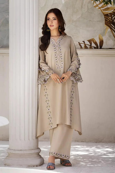 2PC Stitched Embroidered Lawn Shirt and Trouser KSTE-2681