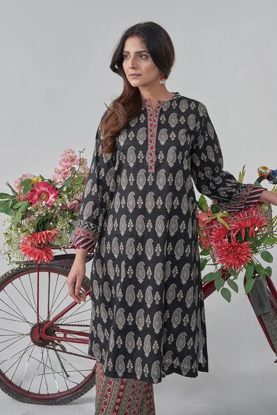 2PC Stitched Printed Lawn Shirt and Trouser RKTW-3026