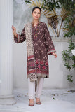 2PC Unstitched Printed Lawn Shirt and Dupatta