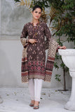 2PC Unstitched Printed Lawn Shirt and Dupatta