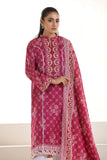 2PC Unstitched Printed Lawn Shirt and Dupatta