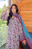 2PC Unstitched Printed Lawn Shirt and Dupatta