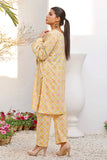 2PC Unstitched Printed Lawn Shirt and Trouser