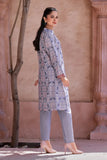 2PC Unstitched Printed Lawn Shirt and Trouser