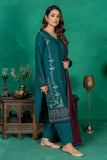 3PC Embroidered Unstitched Khaddar Suit KKE-2957