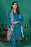 3PC Embroidered Unstitched Khaddar Suit