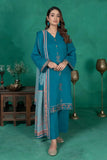 3PC Embroidered Unstitched Khaddar Suit