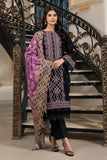 3PC Embroidered Unstitched Khaddar Suit