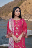 3PC Embroidered Unstitched Lawn Suit