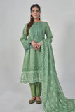 3PC Embroidered Unstitched Lawn Suit