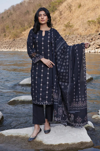 3PC Embroidered Unstitched Lawn Suit