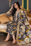 3PC Printed Unstitched Khaddar Suit KKH-3021