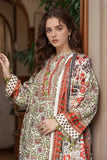 3PC Printed Unstitched Khaddar Suit KKH-3022