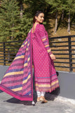 3PC Printed Unstitched Lawn Suit