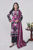 3PC Printed Unstitched Lawn Suit