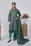 3PC Printed Unstitched Lawn Suit