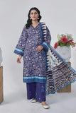 3PC Printed Unstitched Lawn Suit