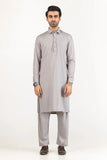 Light Grey  Unstitched Fabric Blended-LF