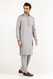 Light Grey  Unstitched Fabric Blended-LF