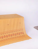 Embroidered Shawl-1 Mustard