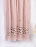 Embroidered Shawl-9 L-Pink