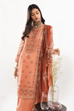 3 Pcs Unstitched EMB Chiffon Suit