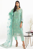 3 Pcs Unstitched EMB Chiffon Suit