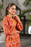 Printed Lawn Stitched Shirt DR-2547