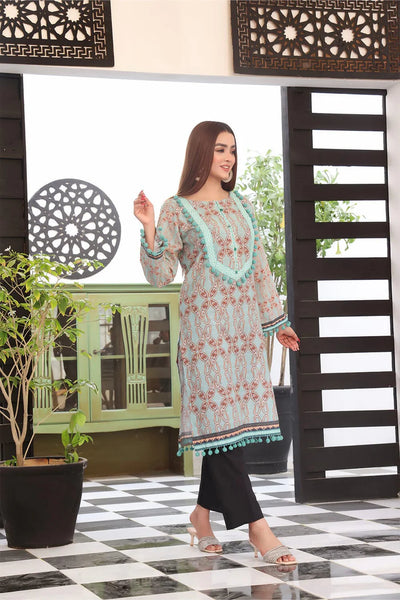 Stitched Self Jacquard Shirt DR-2296